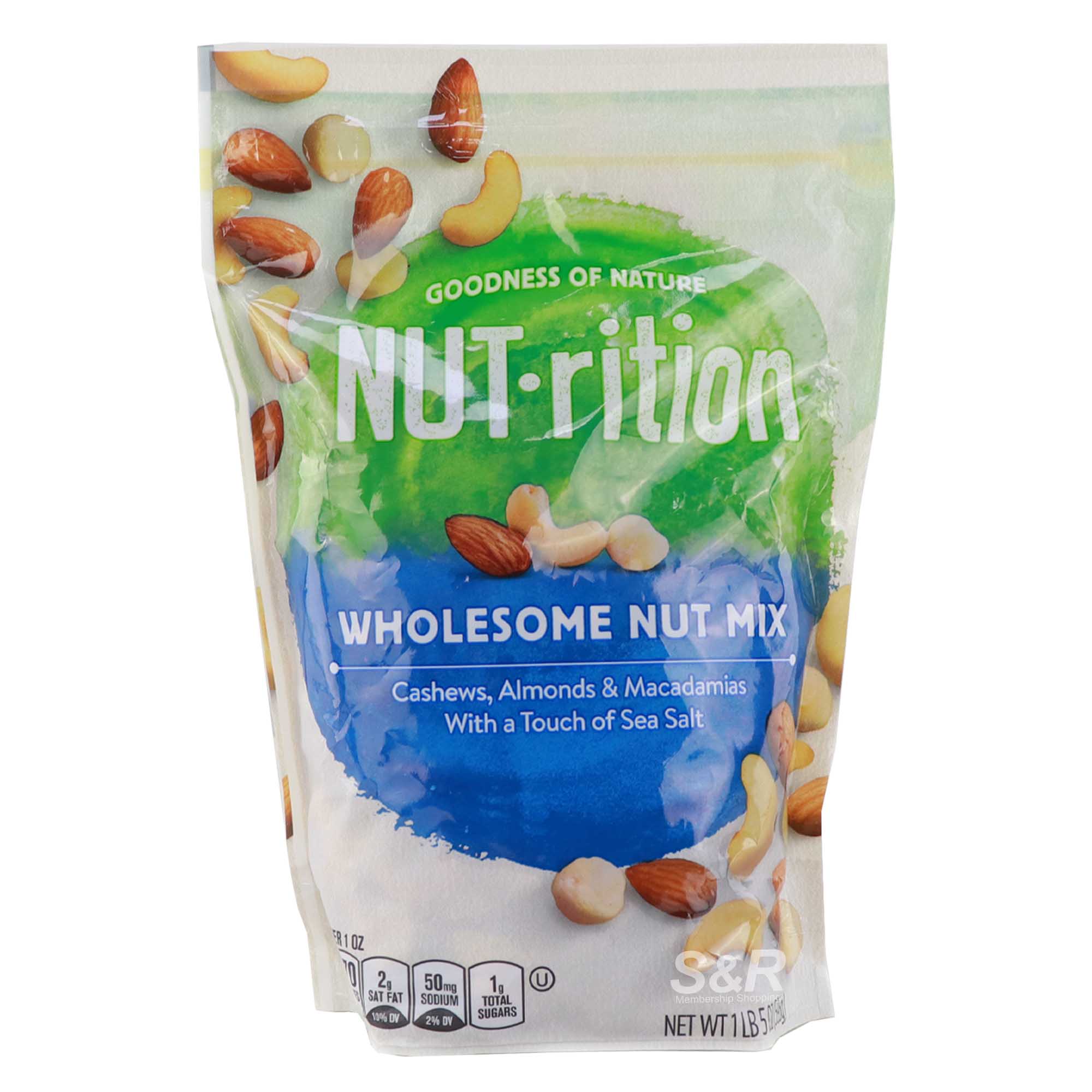 Goodness of Nature Wholesome Nut Mix 595g Goodness of Nature Wholesome Nut Mix 595g